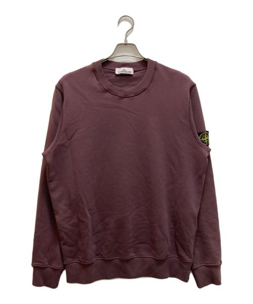 STONE ISLAND（ストーンアイランド）STONE ISLAND (ストーンアイランド) クルーネックスウェットトレーナー ブラウン サイズ:XLの古着・服飾アイテム