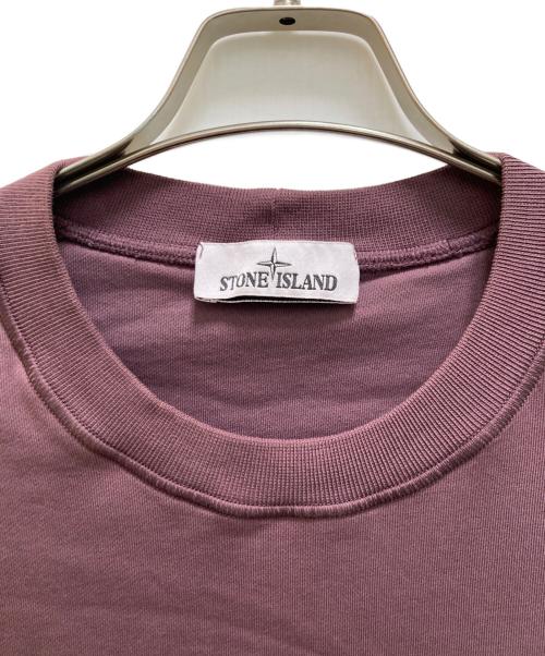STONE ISLAND（ストーンアイランド）STONE ISLAND (ストーンアイランド) クルーネックスウェットトレーナー ブラウン サイズ:XLの古着・服飾アイテム