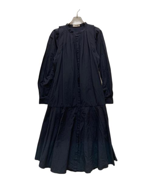 Rumche（ラムシェ）Rumche (ラムシェ) ボリュームスリーブドレス ブラック サイズ:Sの古着・服飾アイテム