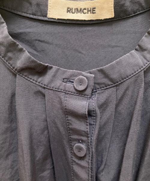 Rumche（ラムシェ）Rumche (ラムシェ) ボリュームスリーブドレス ブラック サイズ:Sの古着・服飾アイテム