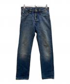 DSQUARED2ディースクエアード）の古着「刺繍デザインデニムパンツ」｜インディゴ