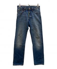 DSQUARED2（ディースクエアード）の古着「刺繍デザインデニムパンツ」｜インディゴ