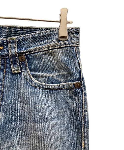 DSQUARED2（ディースクエアード）DSQUARED2 (ディースクエアード) 刺繍デザインデニムパンツ インディゴ サイズ:44の古着・服飾アイテム