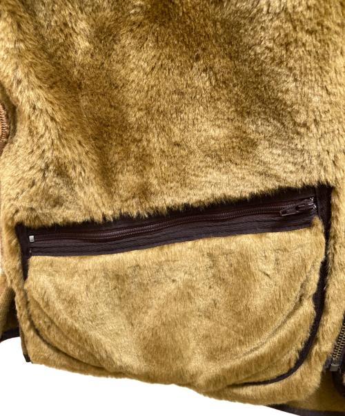 Barbour（バブアー）Barbour (バブアー) パイルライナーフロントジップベスト ベージュ サイズ:40の古着・服飾アイテム