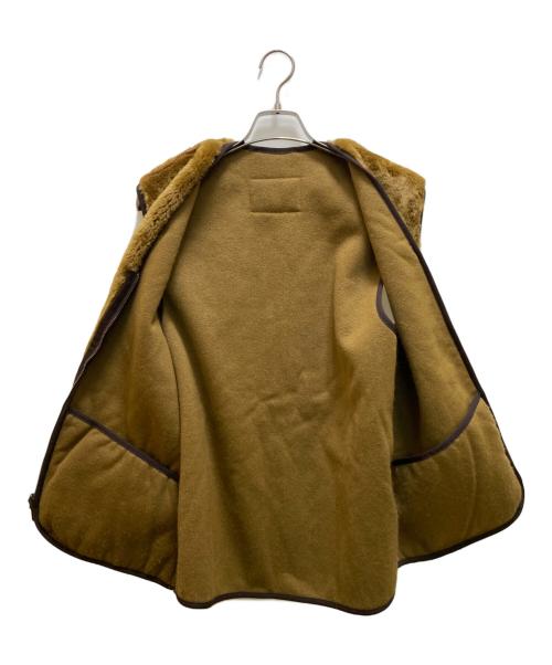 Barbour（バブアー）Barbour (バブアー) パイルライナーフロントジップベスト ベージュ サイズ:40の古着・服飾アイテム