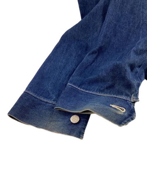 Pointer（ポインター）POINTER (ポインター) デニムカバーオール インディゴ サイズ:44の古着・服飾アイテム