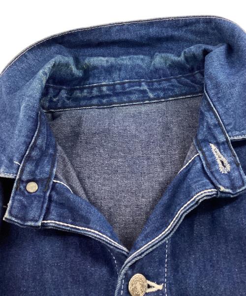 Pointer（ポインター）POINTER (ポインター) デニムカバーオール インディゴ サイズ:44の古着・服飾アイテム