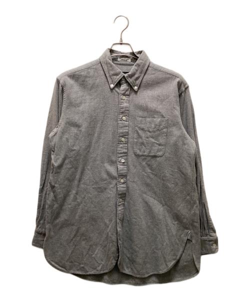 Engineered Garments（エンジニアドガーメンツ）Engineered Garments (エンジニアドガーメンツ) ピリング加工ボタンダウンワークシャツ グレー サイズ:Sの古着・服飾アイテム
