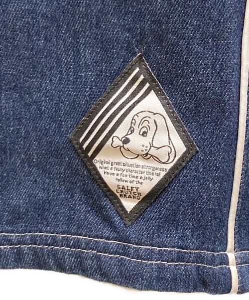 GALFY（ガルフィー）GALFY (ガルフィー) デニムベースボールシャツ インディゴ サイズ:XLの古着・服飾アイテム