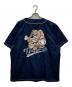 GALFY (ガルフィー) デニムベースボールシャツ インディゴ サイズ:XL：7000円