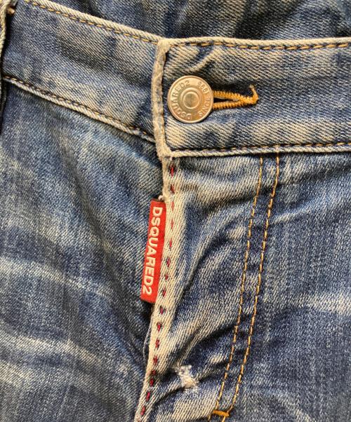DSQUARED2（ディースクエアード）DSQUARED2 (ディースクエアード) デニムパンツ インディゴ サイズ:50の古着・服飾アイテム