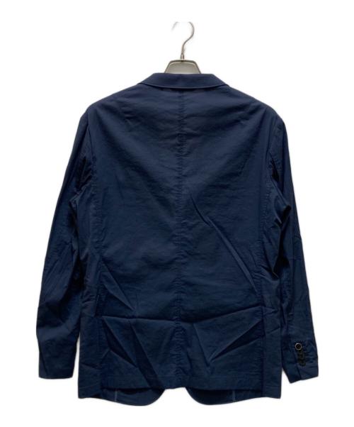 AOURE（アウール）AOURE (アウール) ハイサマー ナイロンストレッチ ジャケット ブルー サイズ:Lの古着・服飾アイテム