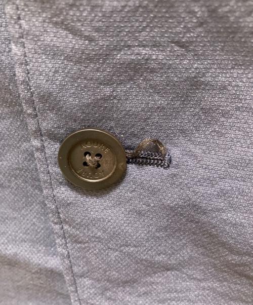 AOURE（アウール）AOURE (アウール) ハイサマー ナイロンストレッチ ジャケット ブルー サイズ:Lの古着・服飾アイテム