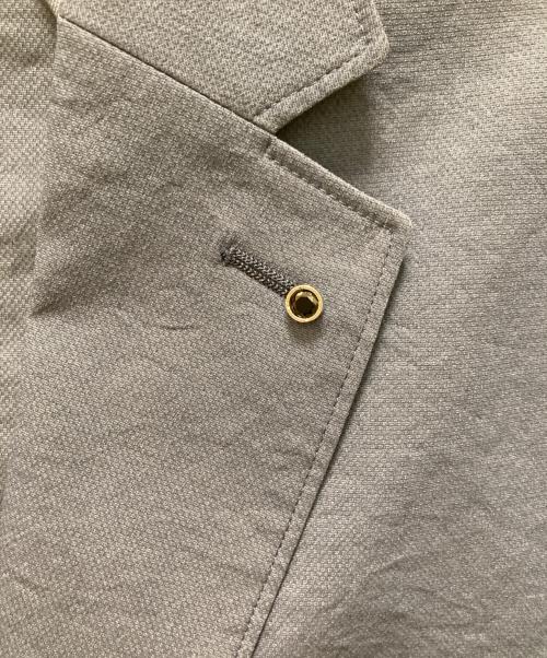 AOURE（アウール）AOURE (アウール) ハイサマー ナイロンストレッチ ジャケット ブルー サイズ:Lの古着・服飾アイテム