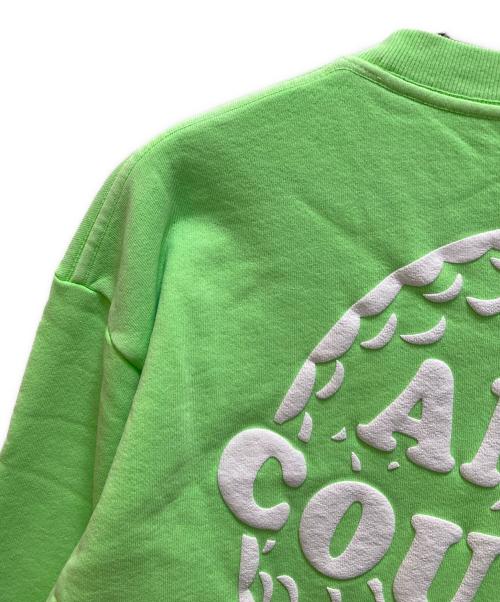 ACC（エーシーシ）ACC (エーシーシ) ANTI COUNTRY CLUB (アンタイ カントリー クラブ) プリントスウェット グリーン サイズ:Lの古着・服飾アイテム