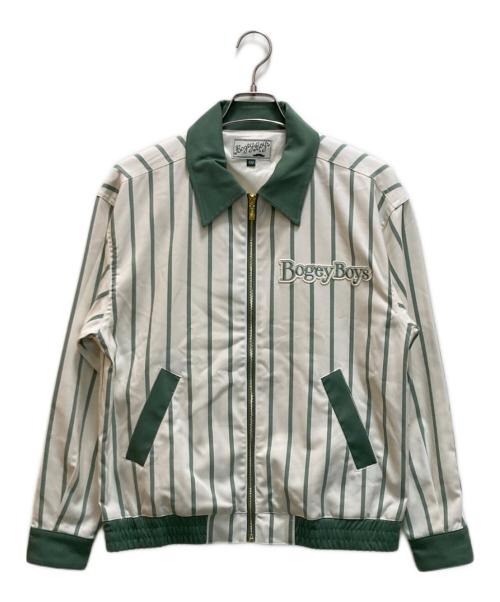 Bogey Boys（ボギーボーイズ）Bogey Boys (ボギーボーイズ) トラックスーツジャケット ホワイト サイズ:SMの古着・服飾アイテム