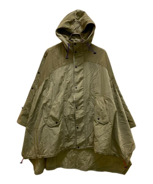 UN3D.（アンスリード）UN3D. (アンスリード) ナイロンフーディコート カーキ サイズ:Freeの古着・服飾アイテム