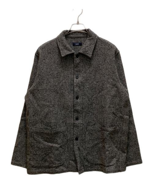 SHIPS（シップス）SHIPS (シップス) ブラッシュド シャツ アウター グレー サイズ:M 未使用品の古着・服飾アイテム