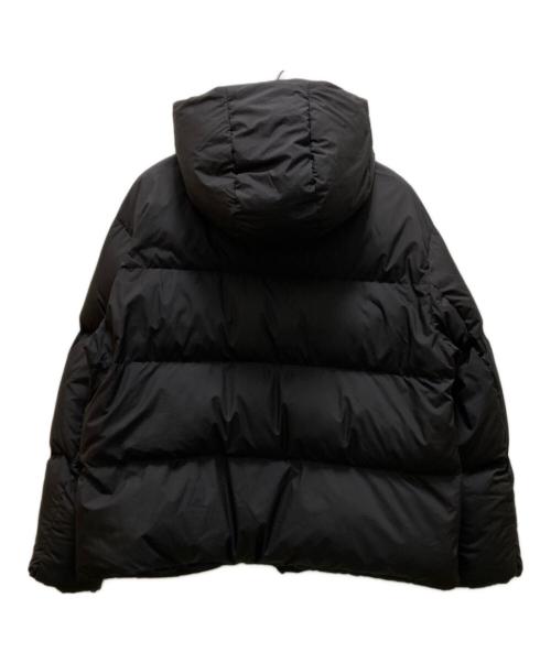 UNTITLED（アンタイトル）UNTITLED (アンタイトル) 【軽くて暖かい】衿元2WAY ショート丈ダウンコート＜フード取り外し可能／洗える＞ ブラック サイズ:Ⅼの古着・服飾アイテム
