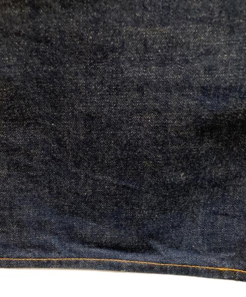 SUGARHILL（シュガーヒル）SUGARHILL (シュガーヒル) クラシカルダブルニーデニムトラウザーズ インディゴ サイズ:size 32の古着・服飾アイテム