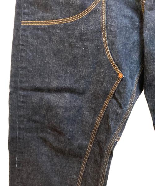 SUGARHILL（シュガーヒル）SUGARHILL (シュガーヒル) クラシカルダブルニーデニムトラウザーズ インディゴ サイズ:size 32の古着・服飾アイテム