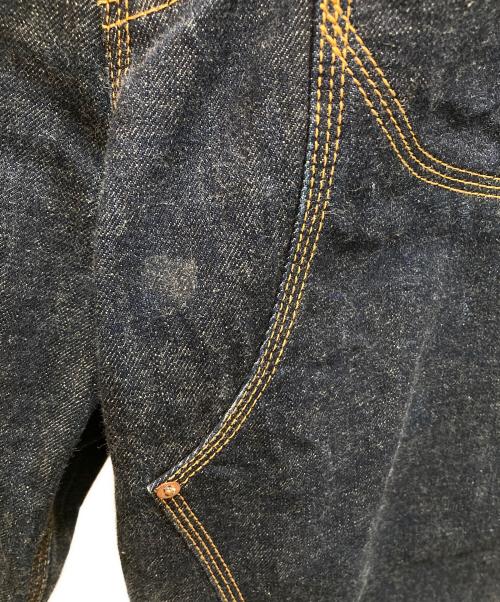 SUGARHILL（シュガーヒル）SUGARHILL (シュガーヒル) クラシカルダブルニーデニムトラウザーズ インディゴ サイズ:size 32の古着・服飾アイテム