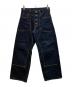 SUGARHILL（シュガーヒル）の古着「クラシカルダブルニーデニムトラウザーズ」｜インディゴ