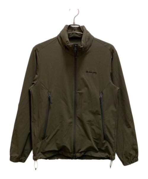Snow peak（スノーピーク）snow peak (スノーピーク) Strech Cloth Jacket グリーン サイズ:Mの古着・服飾アイテム