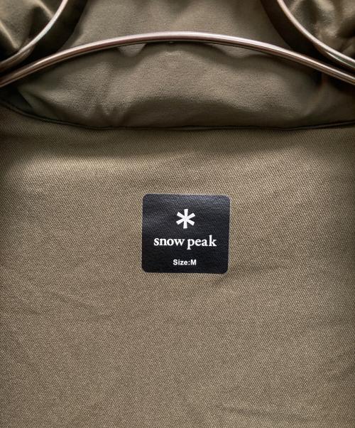 Snow peak（スノーピーク）snow peak (スノーピーク) Strech Cloth Jacket グリーン サイズ:Mの古着・服飾アイテム