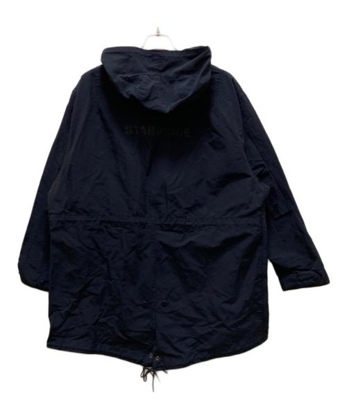 STABRIDGE（スタブリッジ）STABRIDGE (スタブリッジ) フィッシュテールパーカ ネイビー サイズ:Mの古着・服飾アイテム
