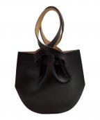 MARROWマロウ）の古着「レザーハンドバッグ」｜ブラック