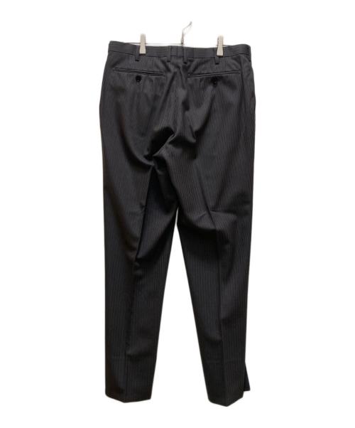 BURBERRY BLACK LABEL（バーバリーブラックレーベル）BURBERRY BLACK LABEL (バーバリーブラックレーベル) ストライプセットアップ グレー サイズ:40Lの古着・服飾アイテム