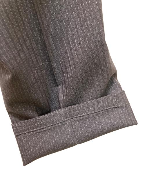 BURBERRY BLACK LABEL（バーバリーブラックレーベル）BURBERRY BLACK LABEL (バーバリーブラックレーベル) ストライプセットアップ グレー サイズ:40Lの古着・服飾アイテム