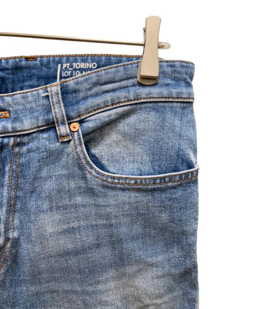 PT TORINO（ピーティートリノ）PT TORINO (ピーティートリノ) ROCK ストレッチスキニーデニムパンツ インディゴ サイズ:34の古着・服飾アイテム