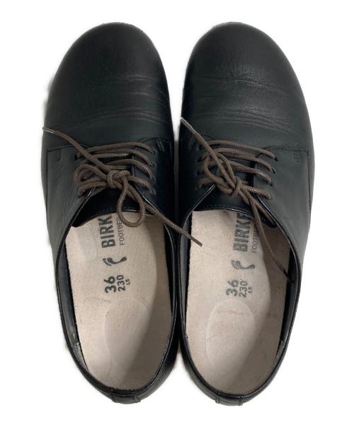 BIRKENSTOCK（ビルケンシュトック）BIRKENSTOCK (ビルケンシュトック) ソーンダース レザーシューズ ブラウン サイズ:23の古着・服飾アイテム