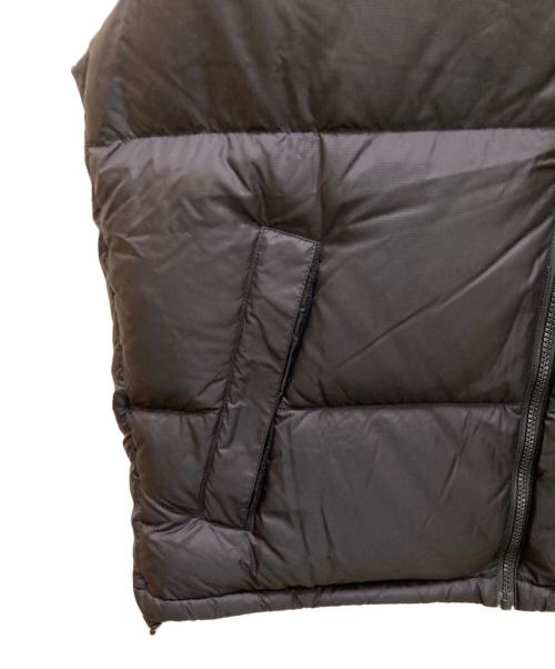 THE NORTH FACE（ザ ノース フェイス）THE NORTH FACE (ザ ノース フェイス) ヌプシダウンベスト ブラック サイズ:XLの古着・服飾アイテム