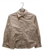 MARGARET HOWELLマーガレットハウエル）の古着「ソフトコットン長袖シャツ」｜ベージュ