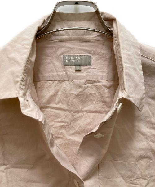 MARGARET HOWELL（マーガレットハウエル）MARGARET HOWELL (マーガレットハウエル) ソフトコットン長袖シャツ ベージュ サイズ:1の古着・服飾アイテム