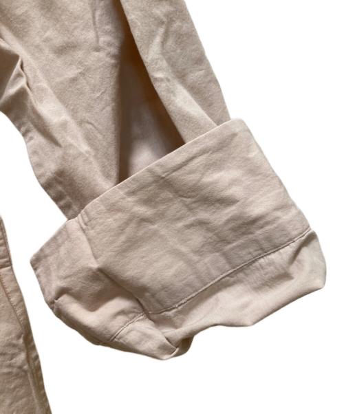 MARGARET HOWELL（マーガレットハウエル）MARGARET HOWELL (マーガレットハウエル) ソフトコットン長袖シャツ ベージュ サイズ:1の古着・服飾アイテム