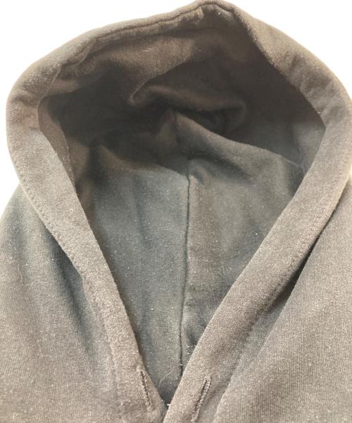 CHROME HEARTS（クロムハーツ）CHROME HEARTS (クロムハーツ) スクロールラベルプリント 裏地サーマルプルオーバーパーカー ブラック サイズ:Mの古着・服飾アイテム