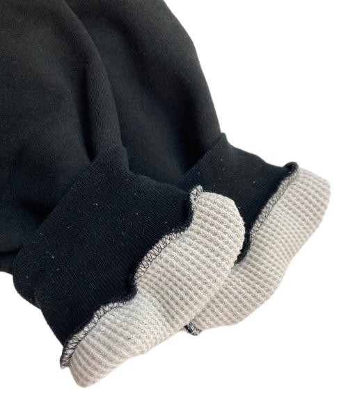 CHROME HEARTS（クロムハーツ）CHROME HEARTS (クロムハーツ) スクロールラベルプリント 裏地サーマルプルオーバーパーカー ブラック サイズ:Mの古着・服飾アイテム