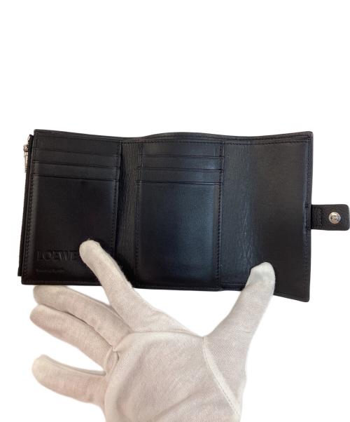 LOEWE（ロエベ）LOEWE (ロエベ) バーティカル ウォレット スモール ブラックの古着・服飾アイテム