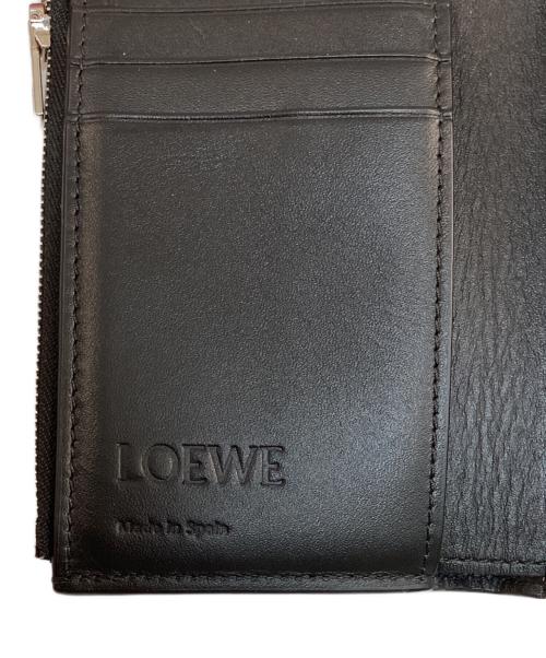 LOEWE（ロエベ）LOEWE (ロエベ) バーティカル ウォレット スモール ブラックの古着・服飾アイテム