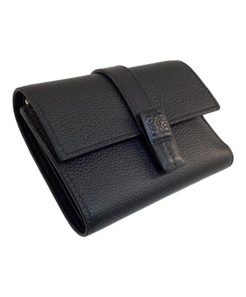 LOEWE（ロエベ）LOEWE (ロエベ) バーティカル ウォレット スモール ブラックの古着・服飾アイテム