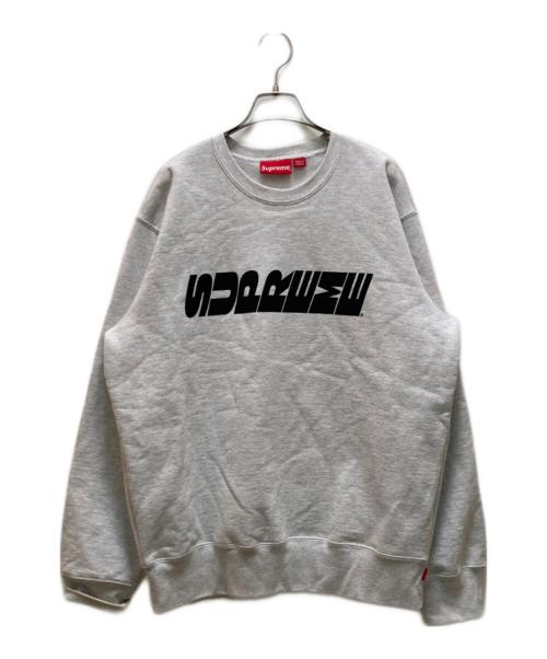 SUPREME（シュプリーム）SUPREME (シュプリーム) クルーネックプリントスウェット グレー サイズ:Ⅼの古着・服飾アイテム