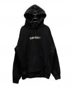 SUPREMEシュプリーム）の古着「モーションロゴ フーデッドスウェットシャツ」｜ブラック