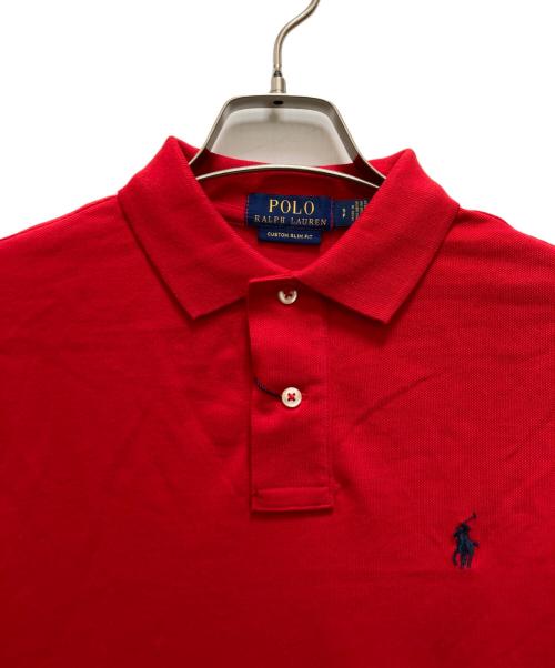 POLO RALPH LAUREN（ポロ・ラルフローレン）POLO RALPH LAUREN (ポロ・ラルフローレン) ポロシャツ レッド サイズ:S 未使用品の古着・服飾アイテム