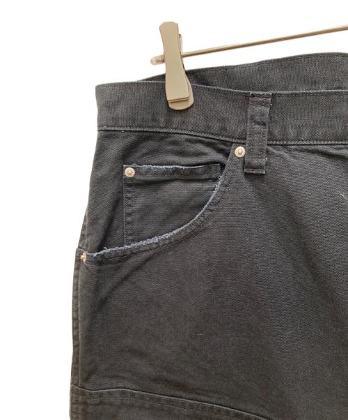 BEAMS（ビームス）BEAMS (ビームス) Dickies (ディッキーズ) FUTURE ARCHIVE (フューチャー アーカイブ) ダブルニーパンツ ブラック サイズ:L 未使用品の古着・服飾アイテム