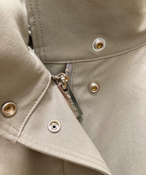 WOOLRICH（ウールリッチ）WOOLRICH (ウールリッチ) エディター 坪田あさみ Demi-Luxe Beams (デミルクス ビームス) 【別注】ANORAK ダウンブルゾン LIGHT.GREY サイズ:Mの古着・服飾アイテム