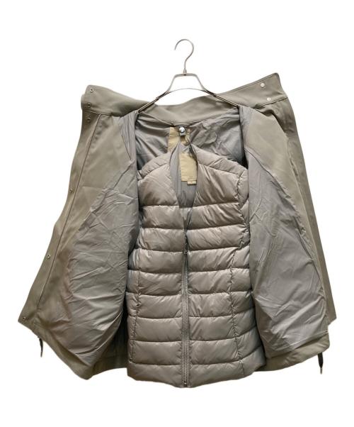 WOOLRICH（ウールリッチ）WOOLRICH (ウールリッチ) エディター 坪田あさみ Demi-Luxe Beams (デミルクス ビームス) 【別注】ANORAK ダウンブルゾン LIGHT.GREY サイズ:Mの古着・服飾アイテム